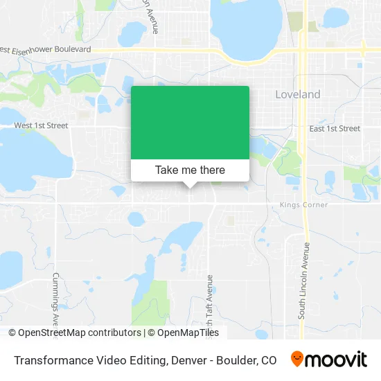 Transformance Video Editing map