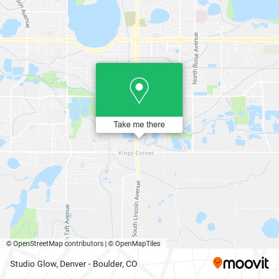 Mapa de Studio Glow