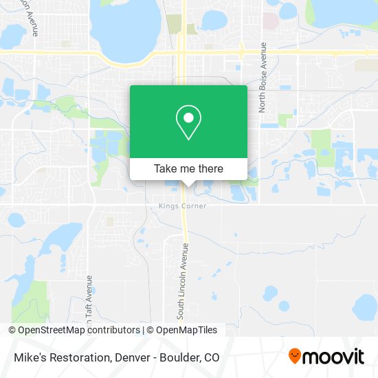 Mike's Restoration map