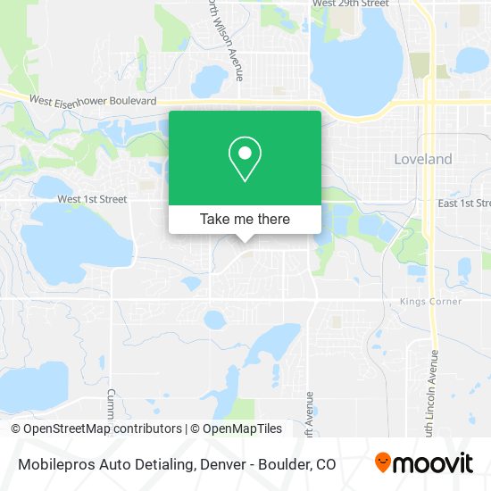 Mapa de Mobilepros Auto Detialing