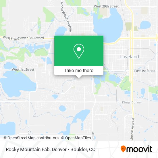 Rocky Mountain Fab map