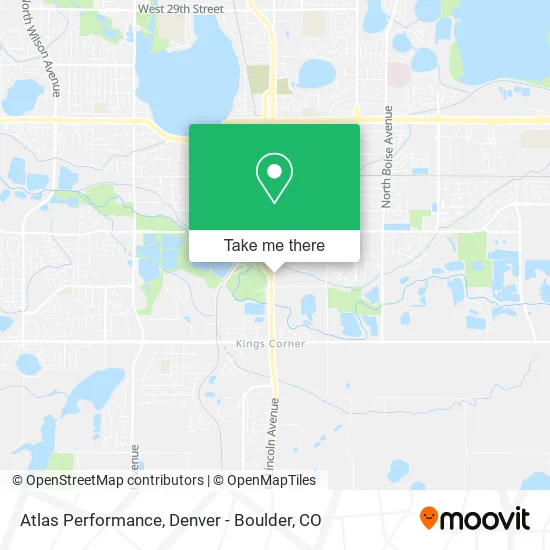 Atlas Performance map