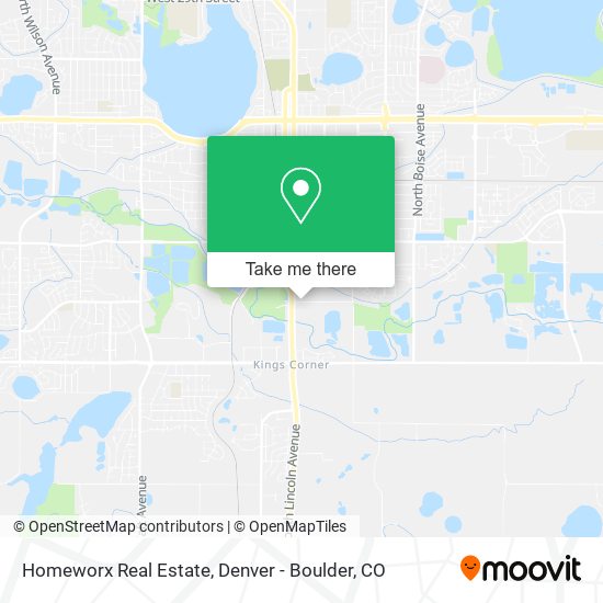 Homeworx Real Estate map