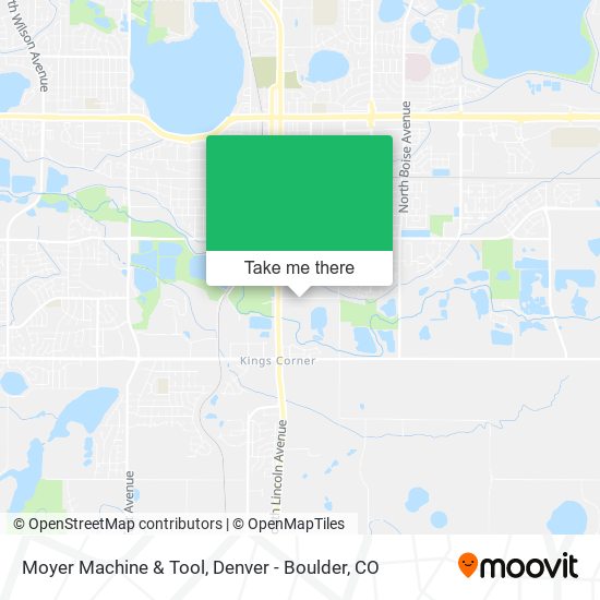 Moyer Machine & Tool map