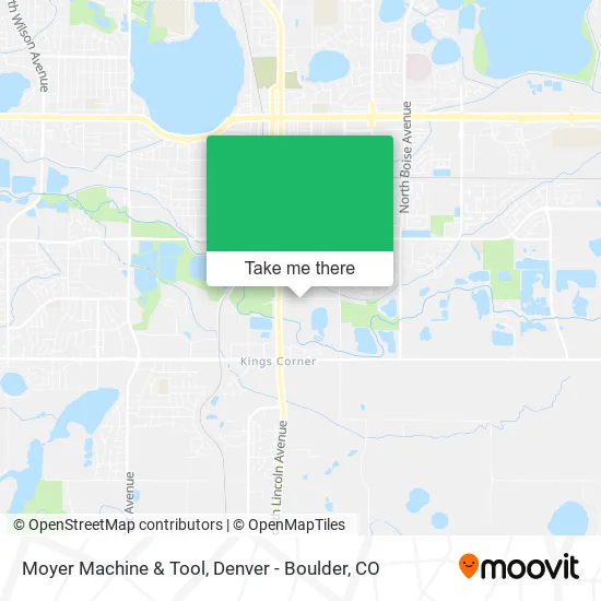 Moyer Machine & Tool map