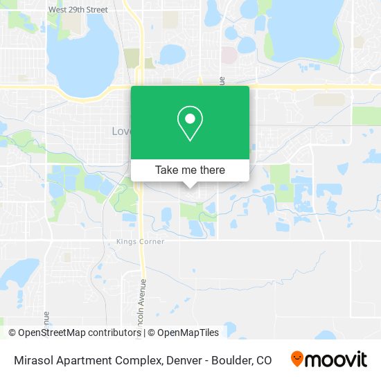 Mirasol Apartment Complex map