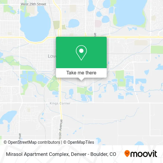 Mirasol Apartment Complex map