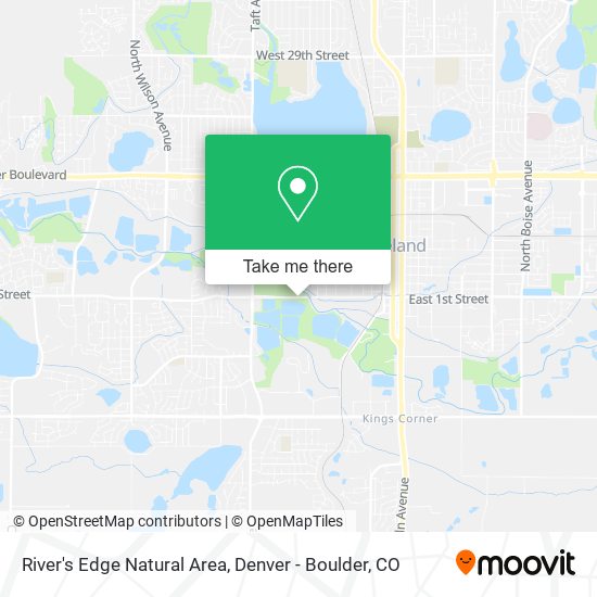Mapa de River's Edge Natural Area