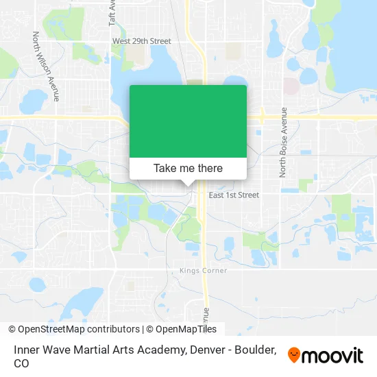 Inner Wave Martial Arts Academy map