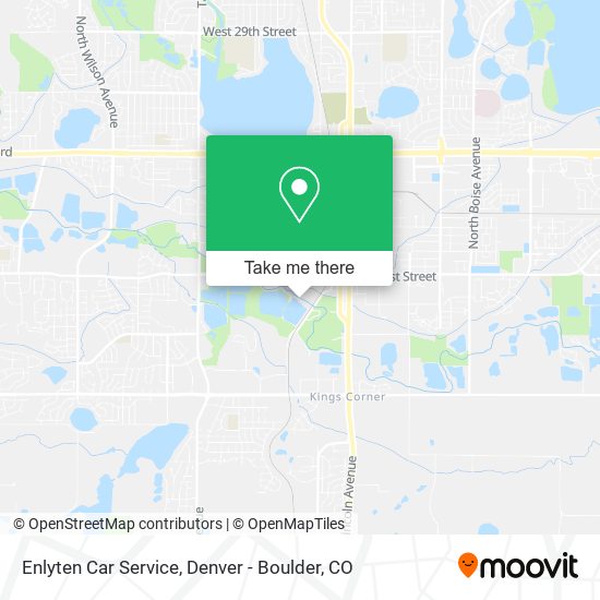 Mapa de Enlyten Car Service