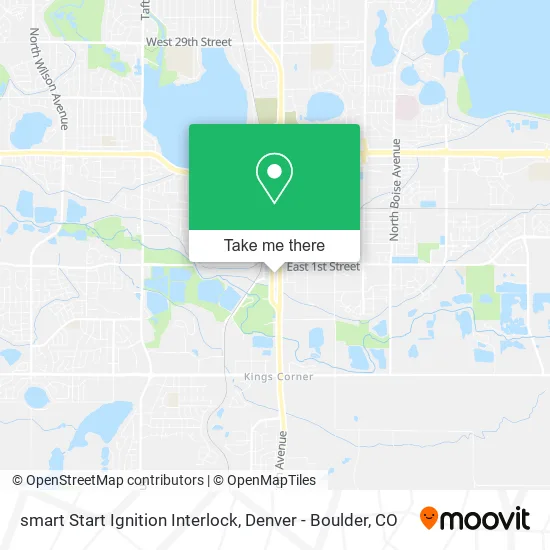 smart Start Ignition Interlock map