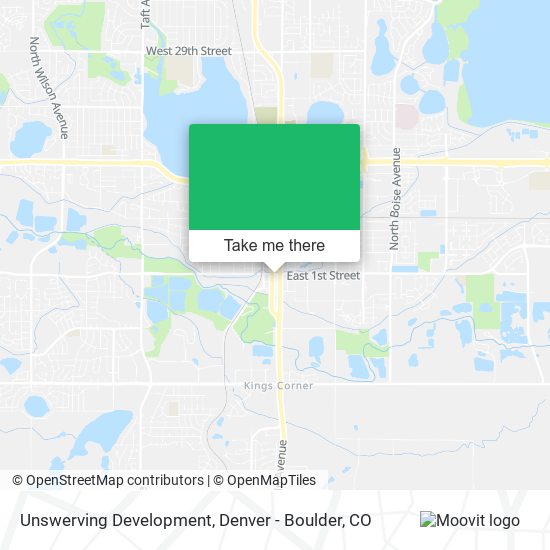 Unswerving Development map