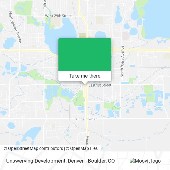 Unswerving Development map