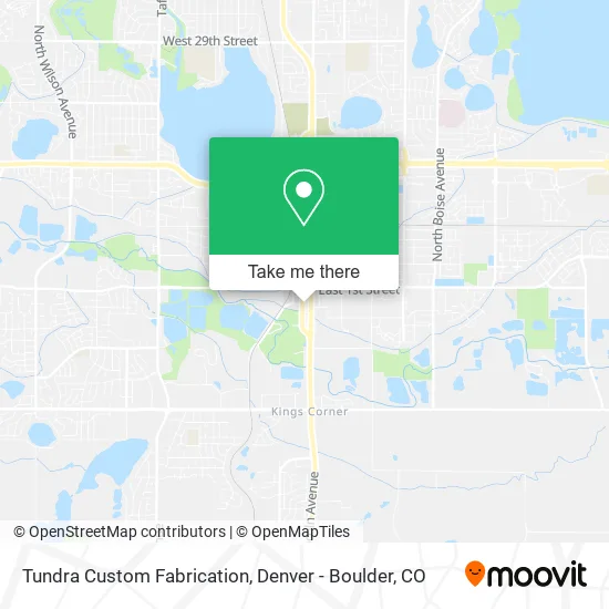 Tundra Custom Fabrication map