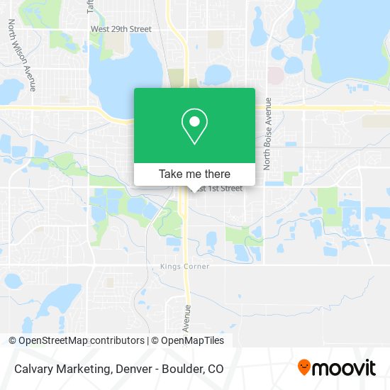 Mapa de Calvary Marketing