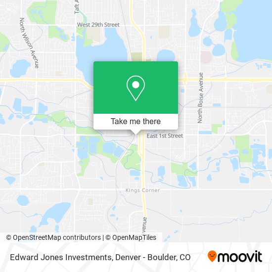 Edward Jones Investments map