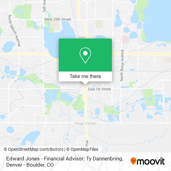 Edward Jones - Financial Advisor: Ty Dannenbring map