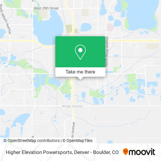 Mapa de Higher Elevation Powersports