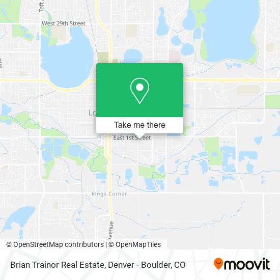 Brian Trainor Real Estate map