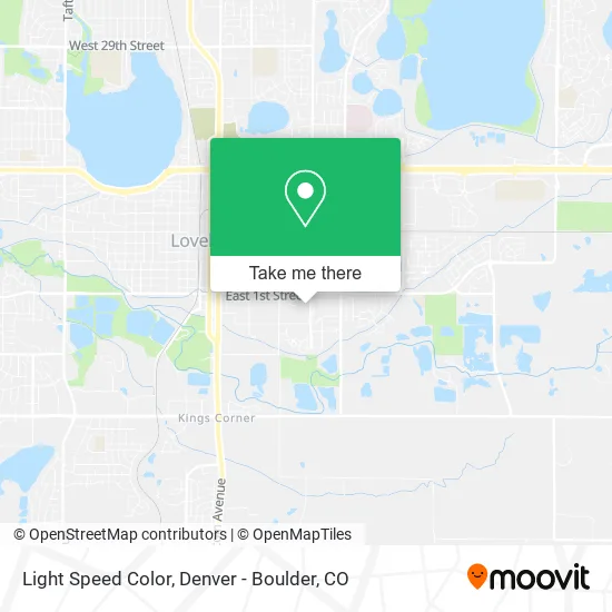 Light Speed Color map