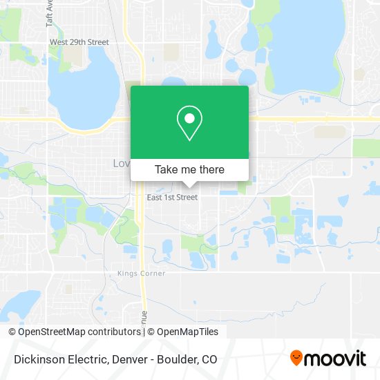 Dickinson Electric map