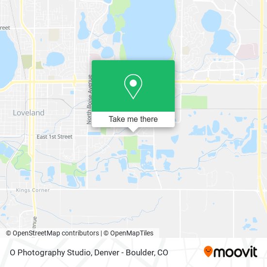 O Photography Studio map