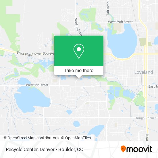 Mapa de Recycle Center