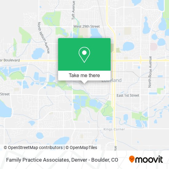 Mapa de Family Practice Associates