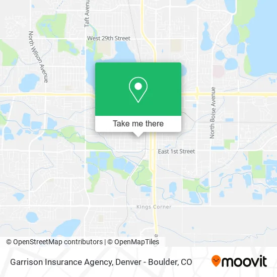 Garrison Insurance Agency map