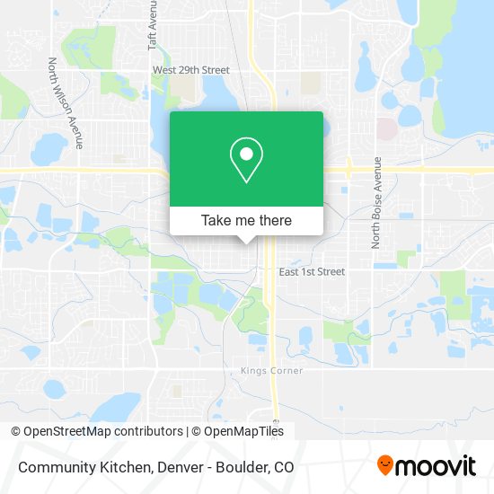 Mapa de Community Kitchen