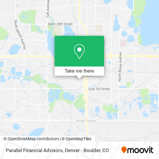 Mapa de Parallel Financial Advisors