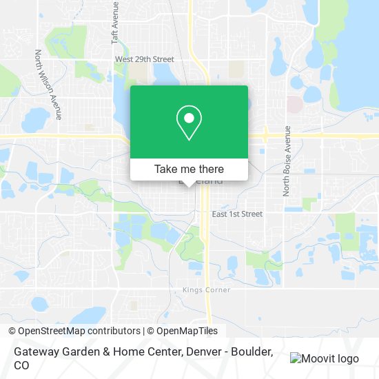 Gateway Garden & Home Center map