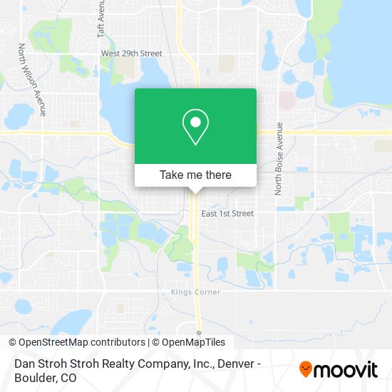 Dan Stroh Stroh Realty Company, Inc. map