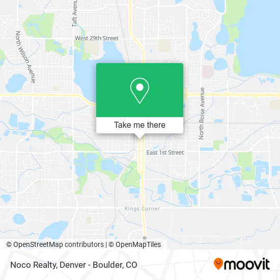 Noco Realty map