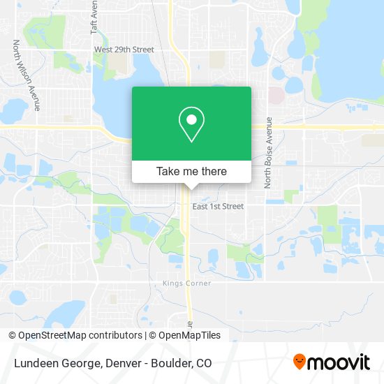 Mapa de Lundeen George