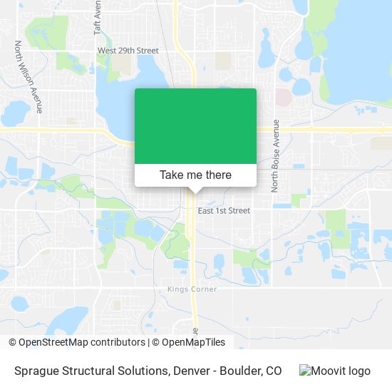 Mapa de Sprague Structural Solutions