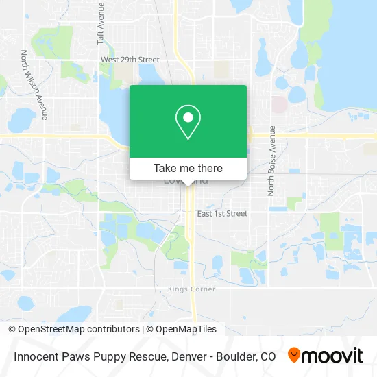 Innocent Paws Puppy Rescue map