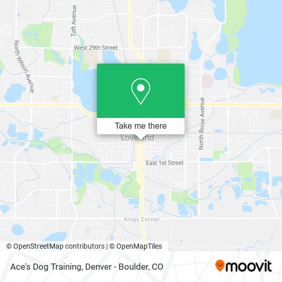 Ace's Dog Training map