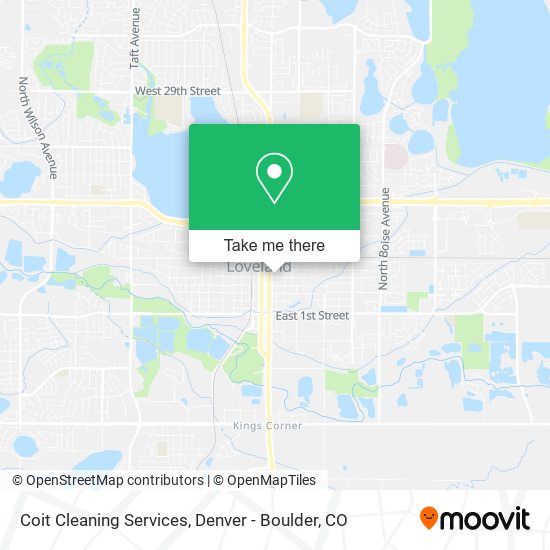Coit Cleaning Services map