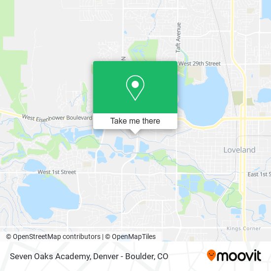 Seven Oaks Academy map