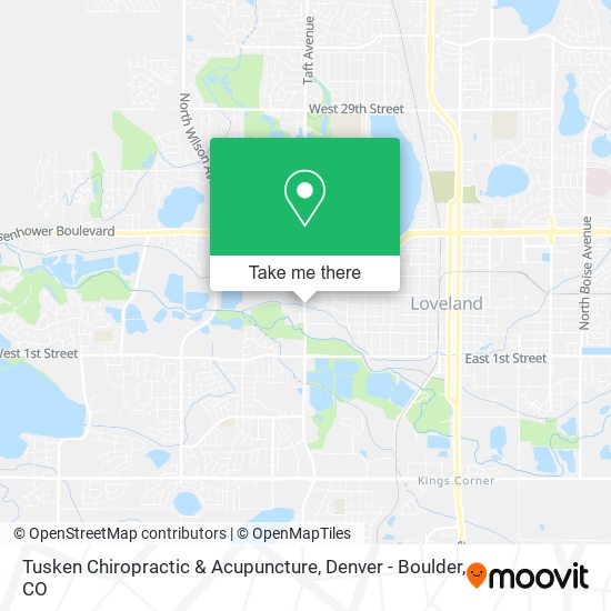 Mapa de Tusken Chiropractic & Acupuncture
