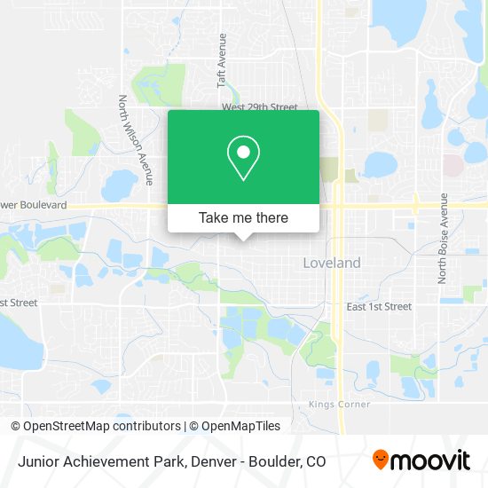 Junior Achievement Park map
