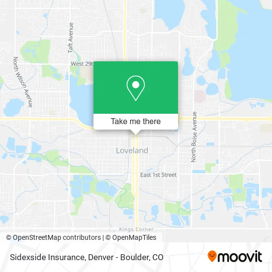 Sidexside Insurance map