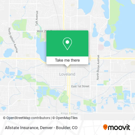 Allstate Insurance map