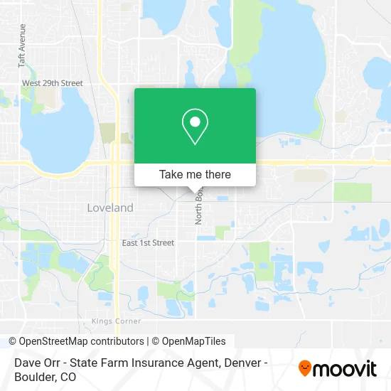 Dave Orr - State Farm Insurance Agent map