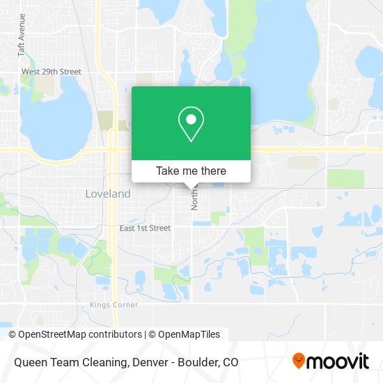 Queen Team Cleaning map