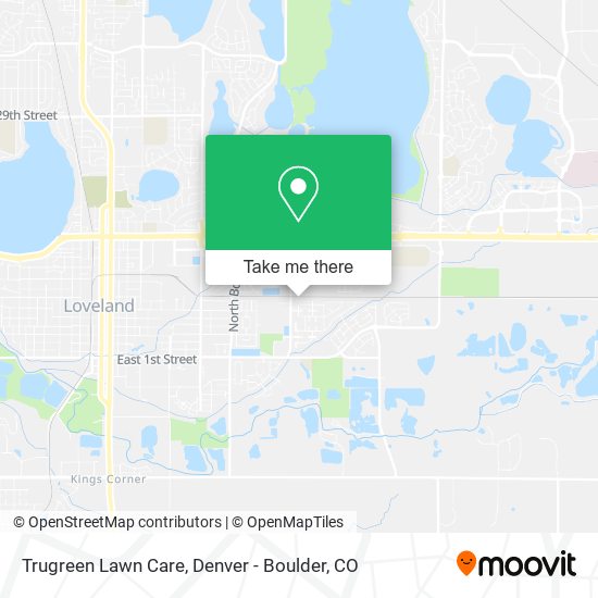 Mapa de Trugreen Lawn Care