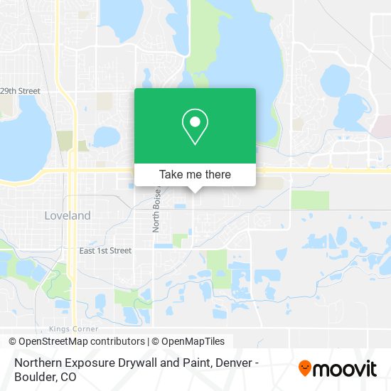 Northern Exposure Drywall and Paint map