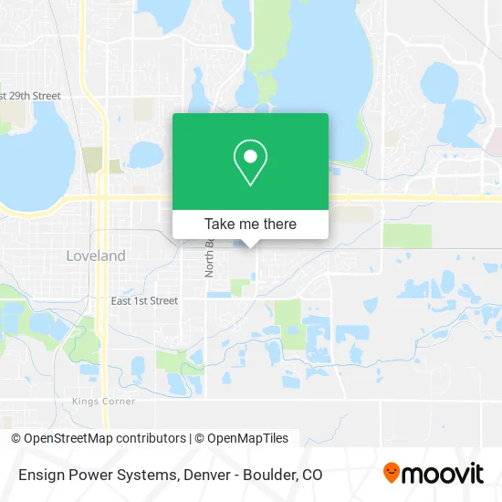 Ensign Power Systems map