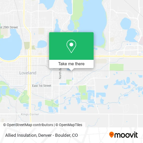 Allied Insulation map